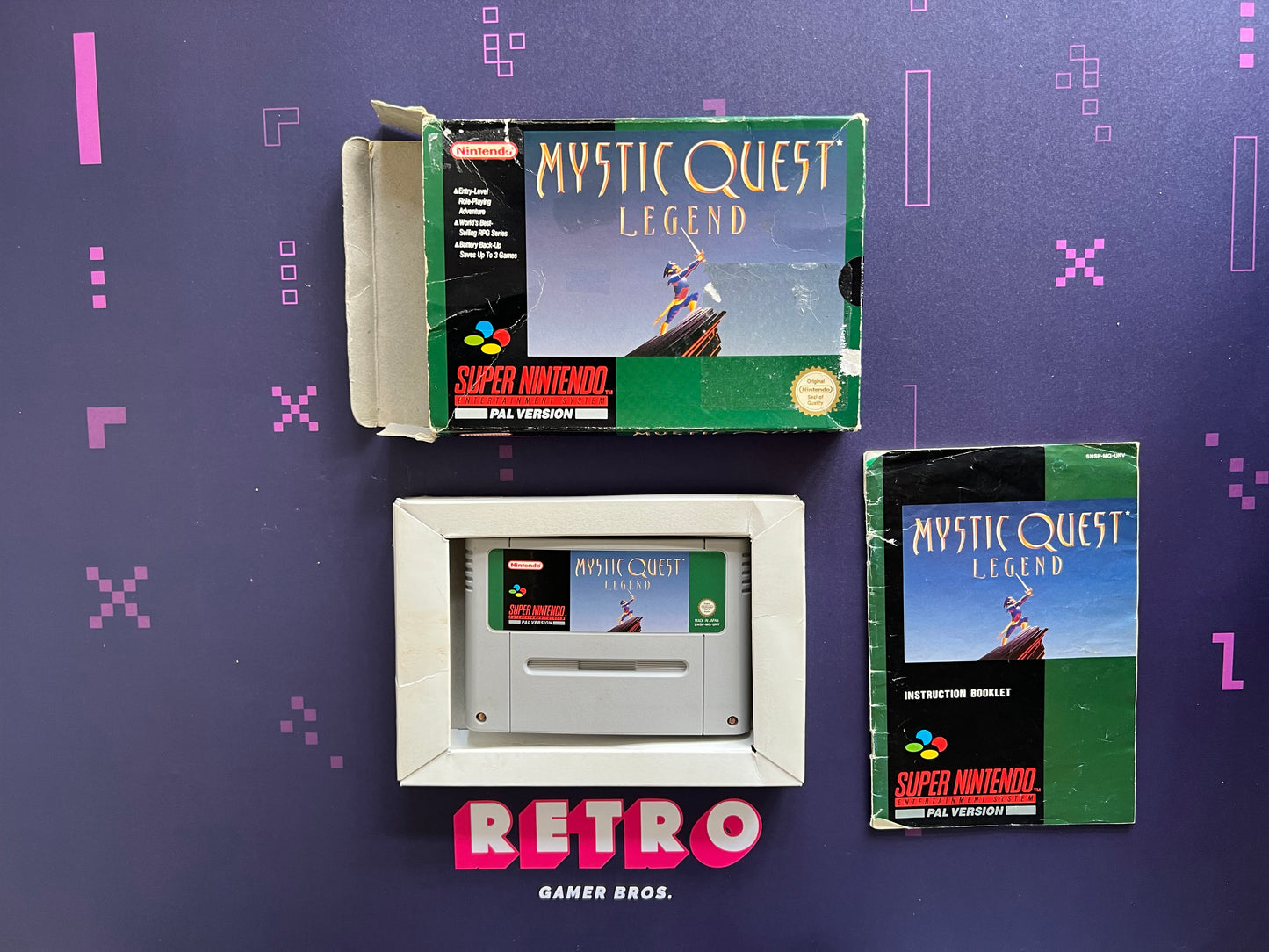 Mystic Quest Legend PAL - SNES Game
