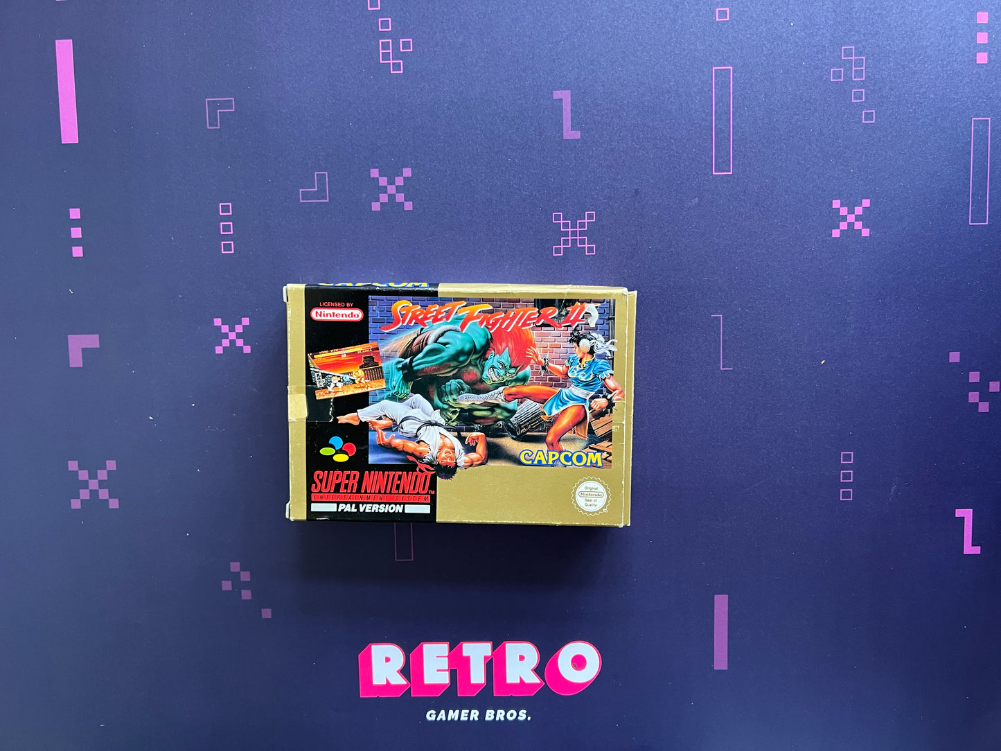 Street Fighter II PAL - SNES Game