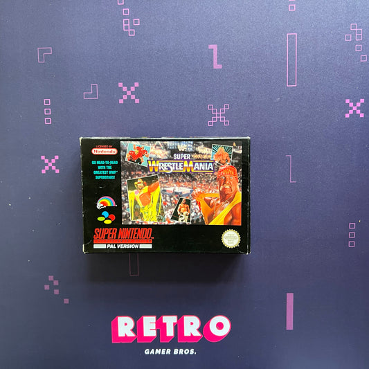 WWF Super Wrestlemania PAL - SNES Game