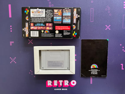 WWF Super Wrestlemania PAL - SNES Game