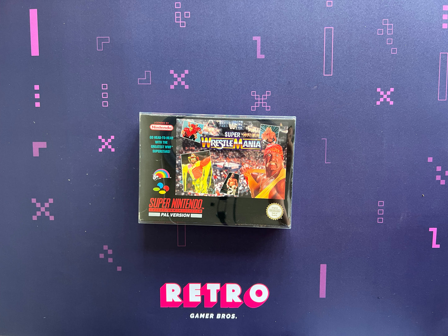 WWF Super Wrestlemania PAL - SNES Game