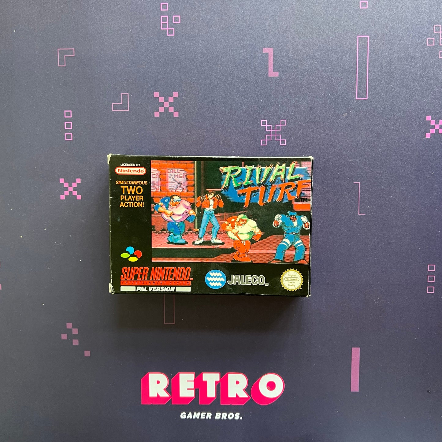 Rival Turf PAL - SNES Game