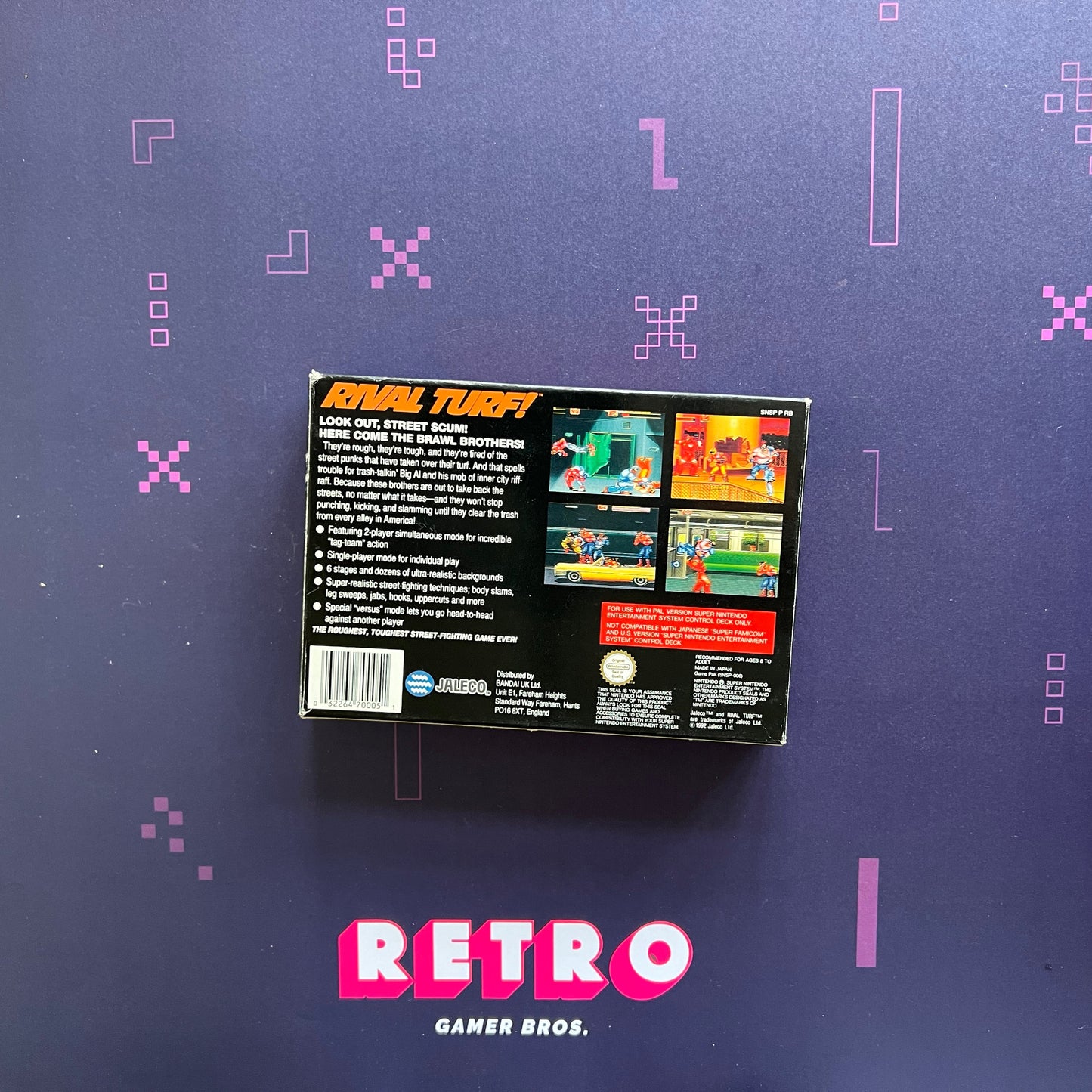 Rival Turf PAL - SNES Game