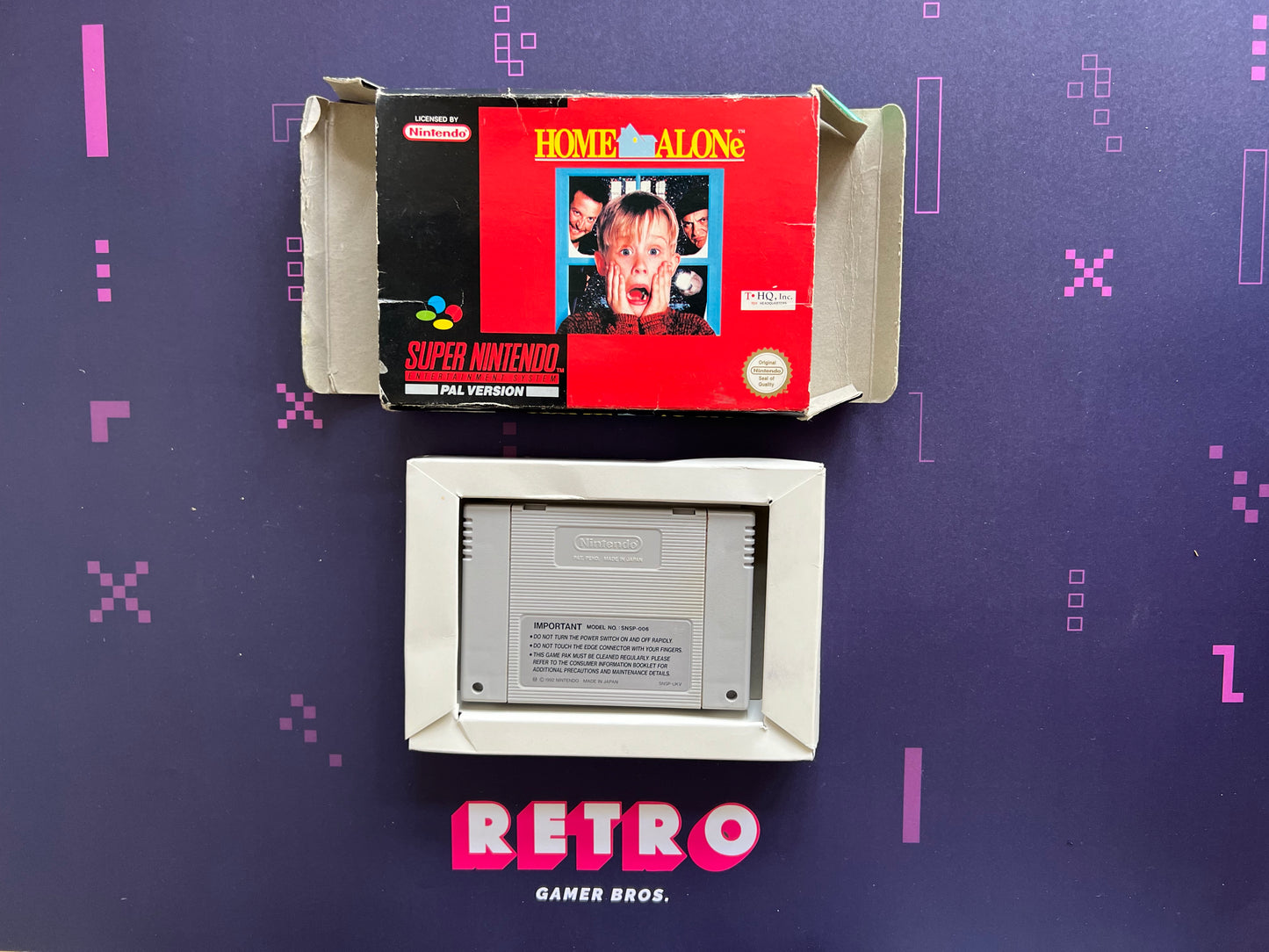 Home Alone PAL - SNES Game