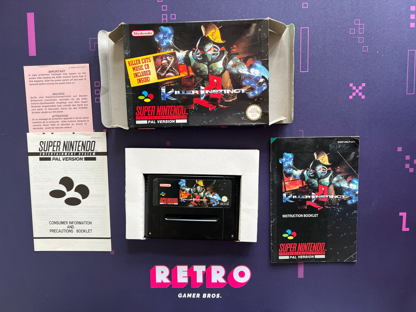 Killer Instinct PAL - SNES Game