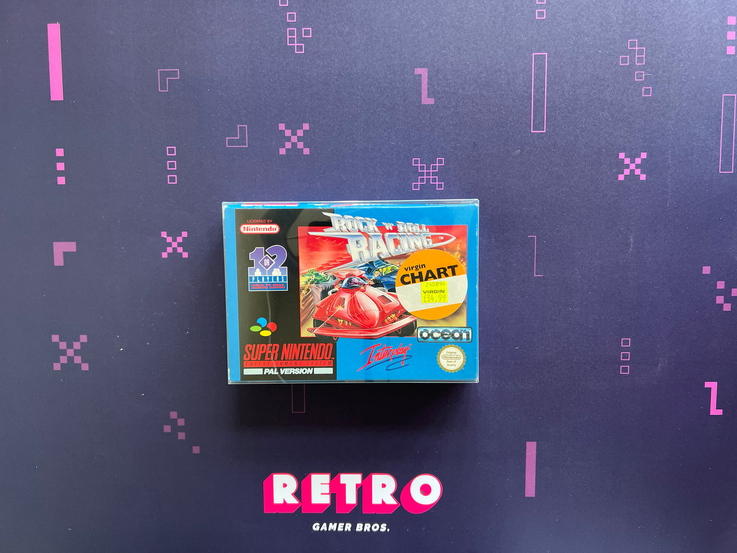 Rock 'n Roll Racing PAL - SNES Game