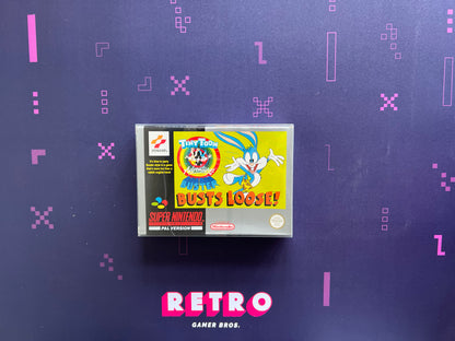 Tiny Toon Adventures Buster Busts Loose PAL - SNES Game