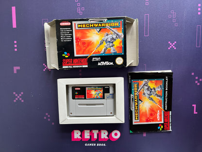 MechWarrior PAL - SNES Game