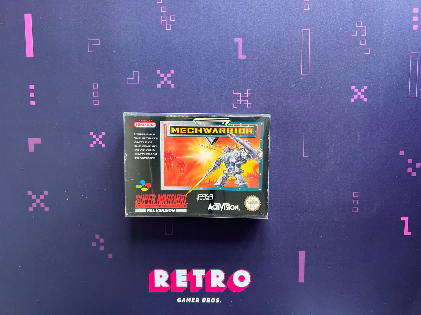 MechWarrior PAL - SNES Game