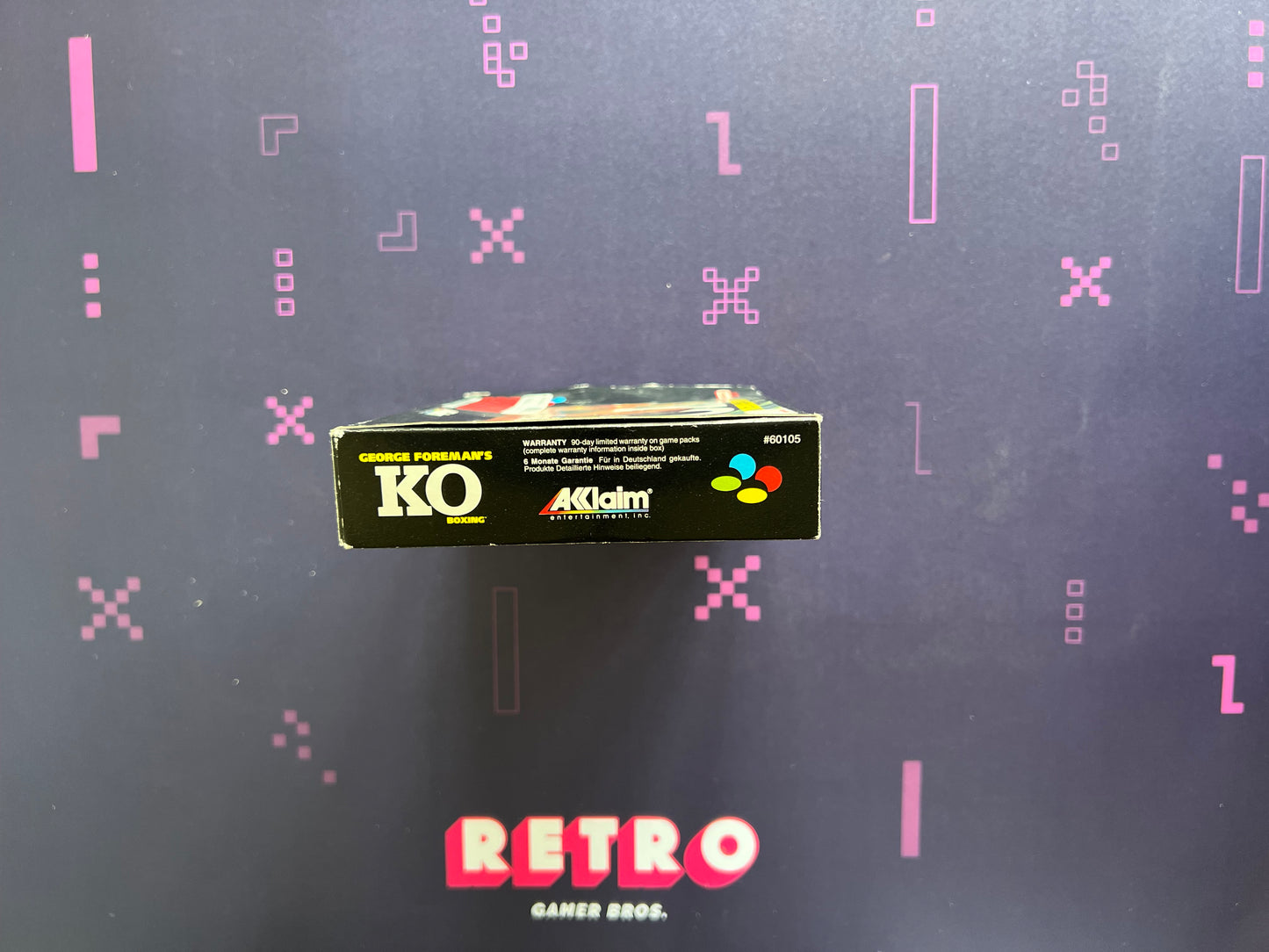 George Foreman's KO Boxing PAL - SNES Game