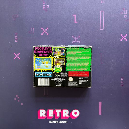 The Addams Family Pugsley's Scavenger Hunt PAL - SNES Game