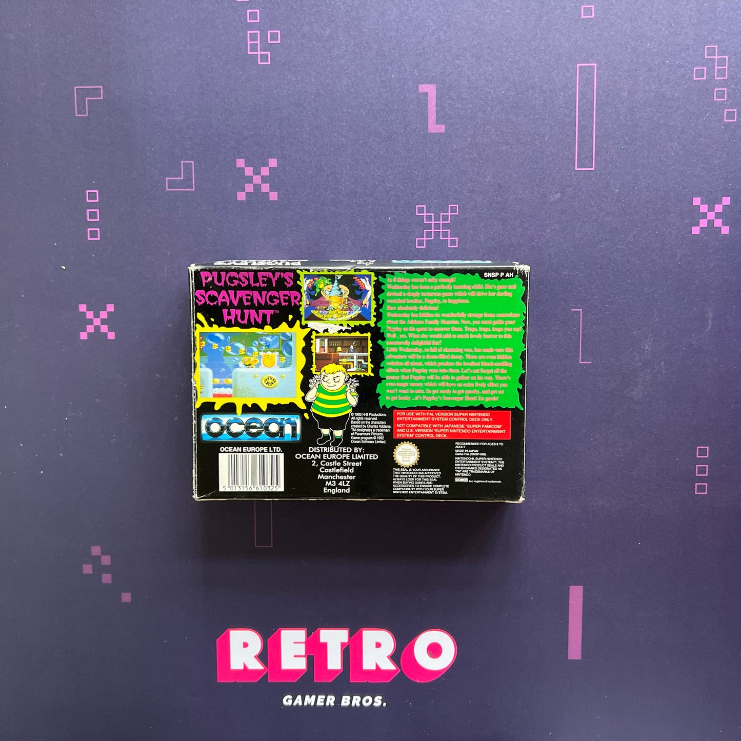 The Addams Family Pugsley's Scavenger Hunt PAL - SNES Game