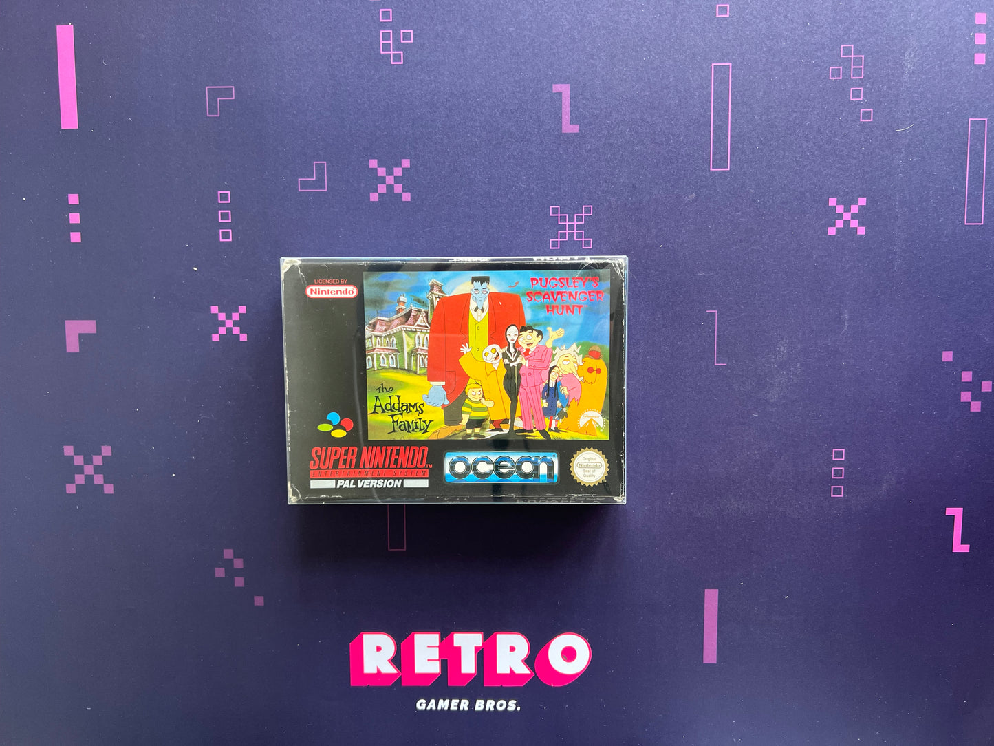 The Addams Family Pugsley's Scavenger Hunt PAL - SNES Game