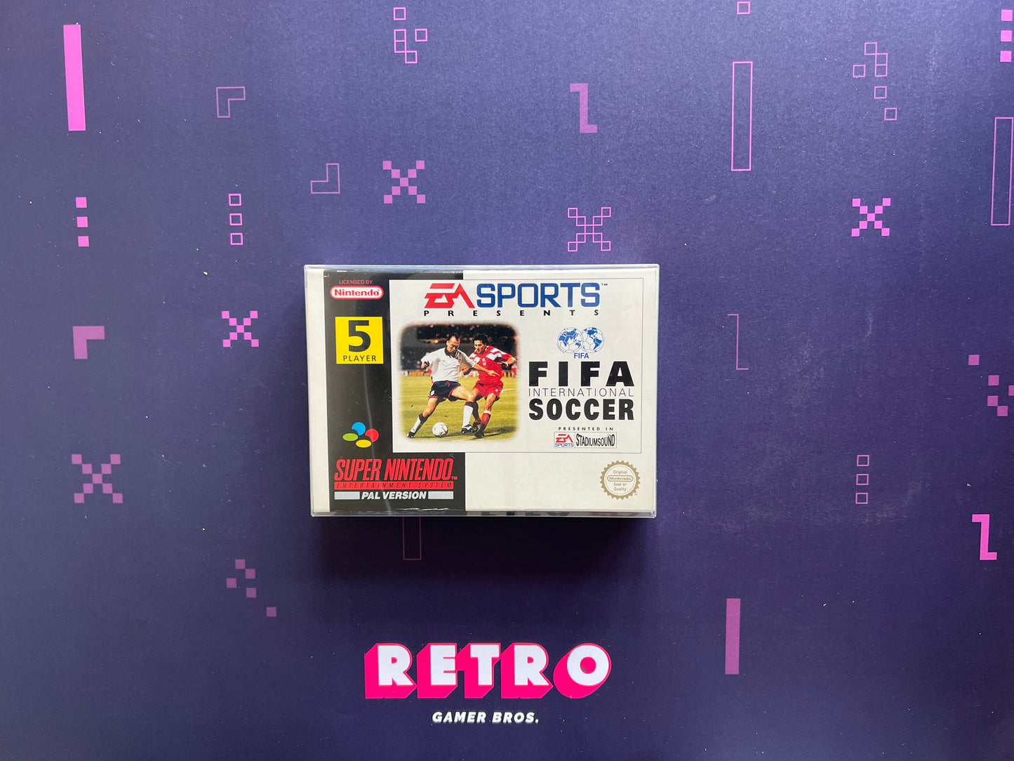FIFA International Soccer PAL - SNES Game