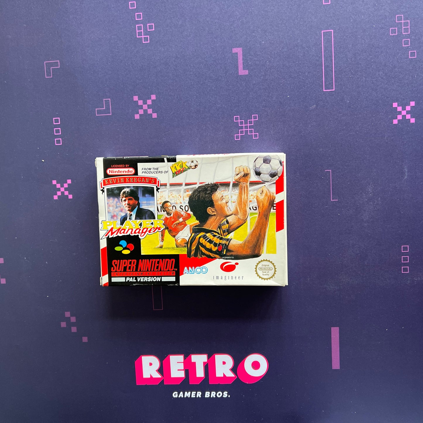 Kevin Keegan's Player Manager PAL - SNES Game
