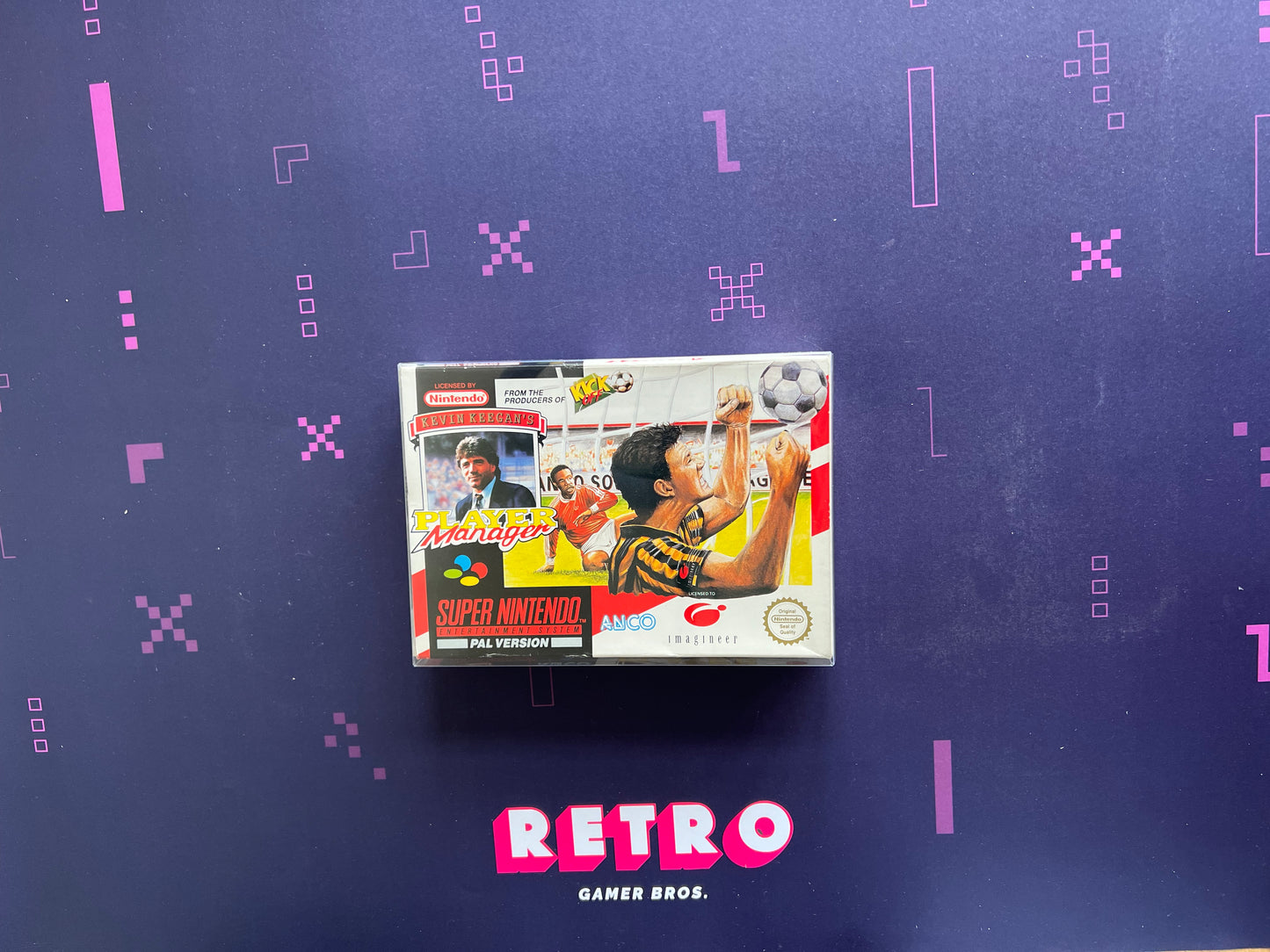 Kevin Keegan's Player Manager PAL - SNES Game
