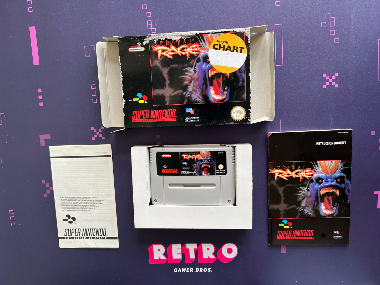 Primal Rage PAL - SNES Game
