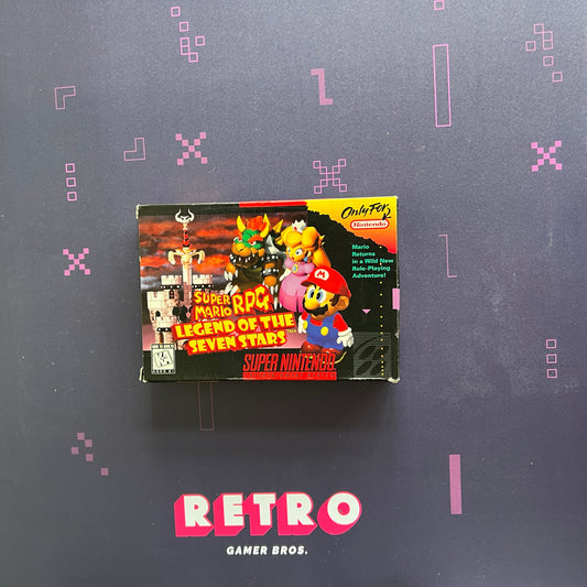 Super Mario RPG Legend of the Seven Stars NTSC-U/C - SNES Game