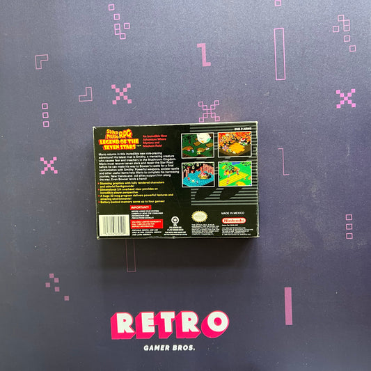 Super Mario RPG Legend of the Seven Stars NTSC-U/C - SNES Game
