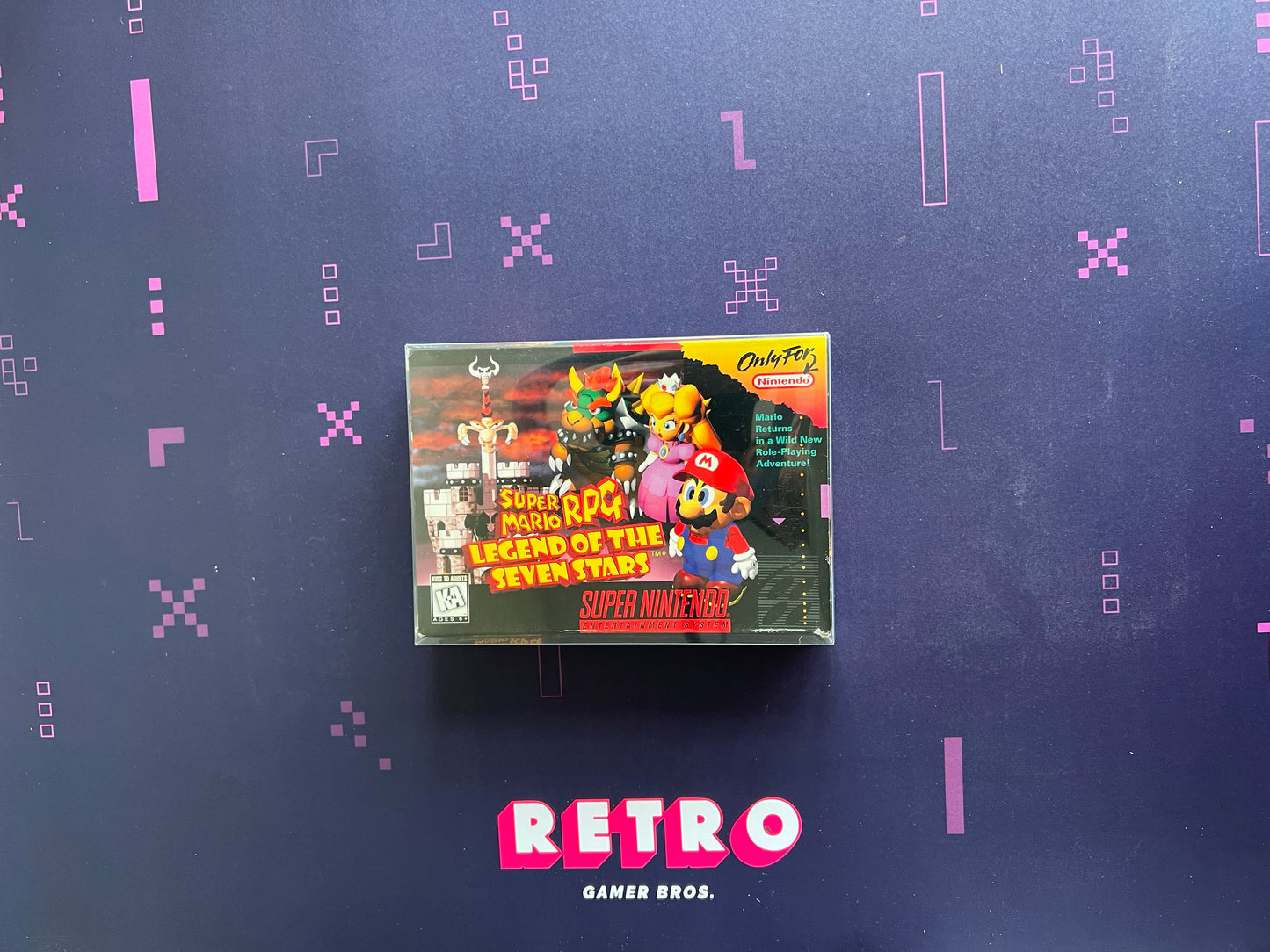 Super Mario RPG Legend of the Seven Stars NTSC-U/C - SNES Game