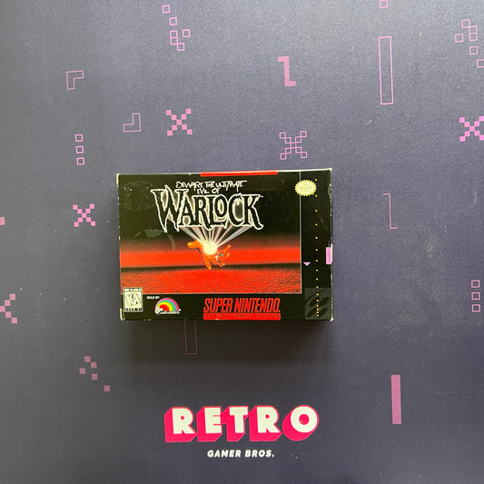 Warlock NTSC-U/C - SNES Game