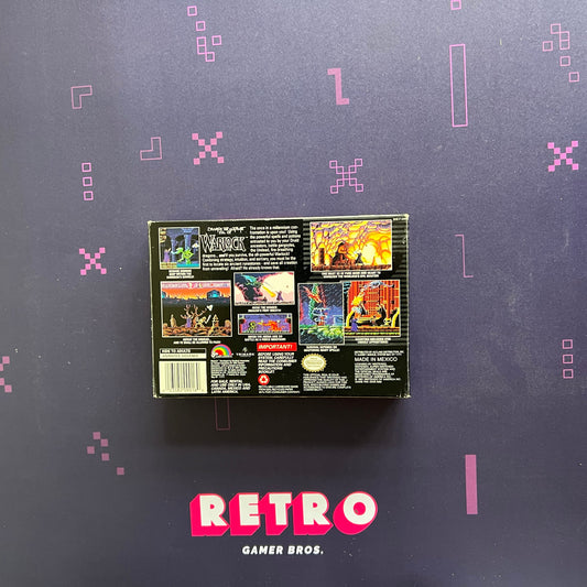 Warlock NTSC-U/C - SNES Game