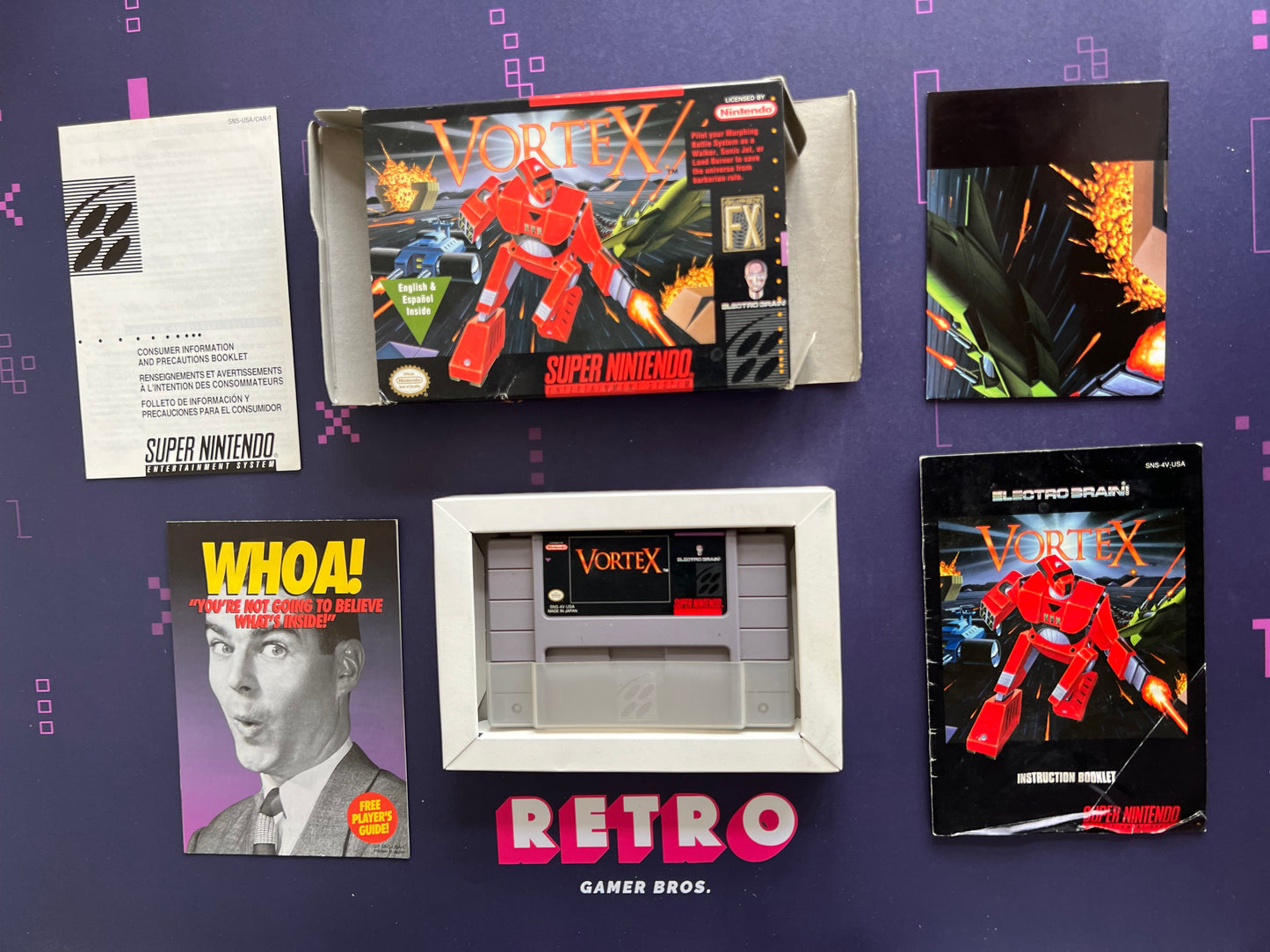 Vortex NTSC-U/C - SNES Game