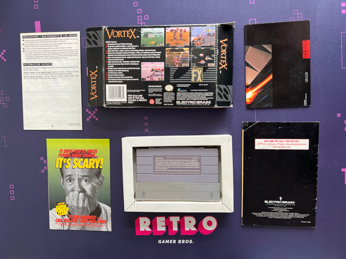 Vortex NTSC-U/C - SNES Game