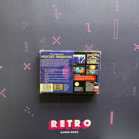Wing Commander: The Secret Missions PAL - SNES Game