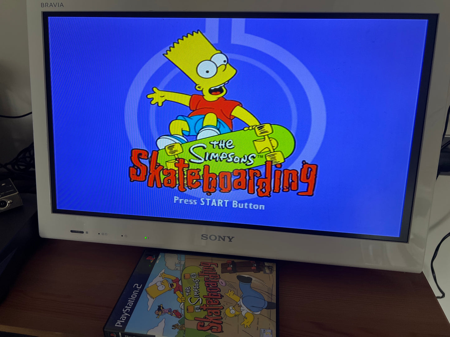 The Simpsons Skateboarding - PS2 Game