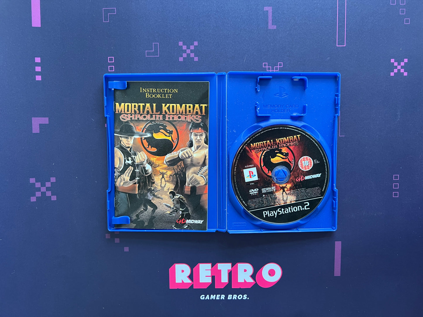 Mortal Kombat Shaolin Monks - PS2 Game