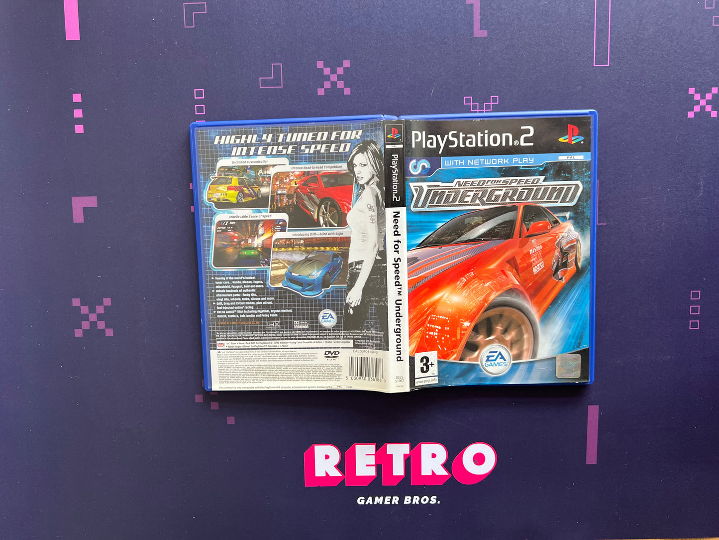 Need for Speed Underground - PS2 Game