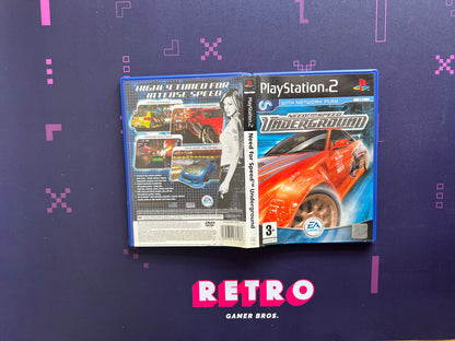 Need for Speed Underground - PS2 Game