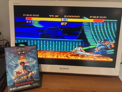 Street Fighter II': Special Champion Edition - Sega Mega Drive Game