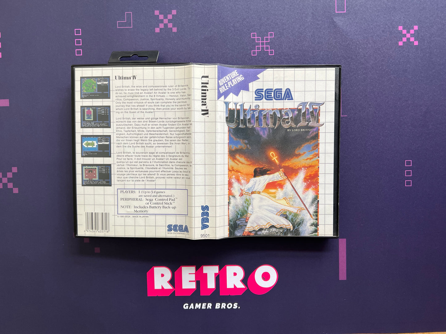 Ultima IV: By Lord British - Sega Master System Game