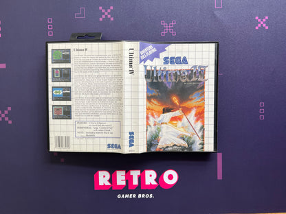 Ultima IV: By Lord British - Sega Master System Game