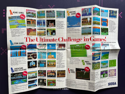 Ultima IV: By Lord British - Sega Master System Game