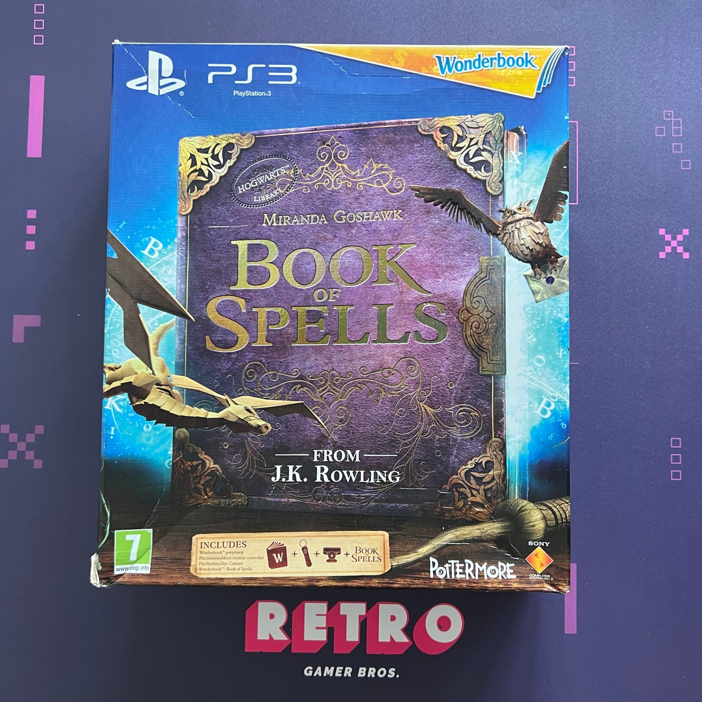 Wonderbook Book of Spells - PS3 Game
