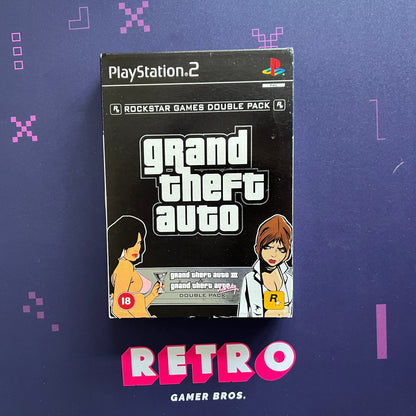 Grand Theft Auto Double Pack - PS2 Game