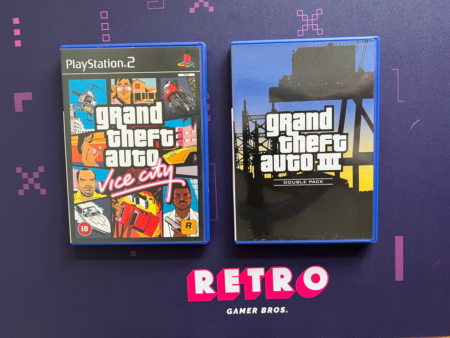 Grand Theft Auto Double Pack - PS2 Game