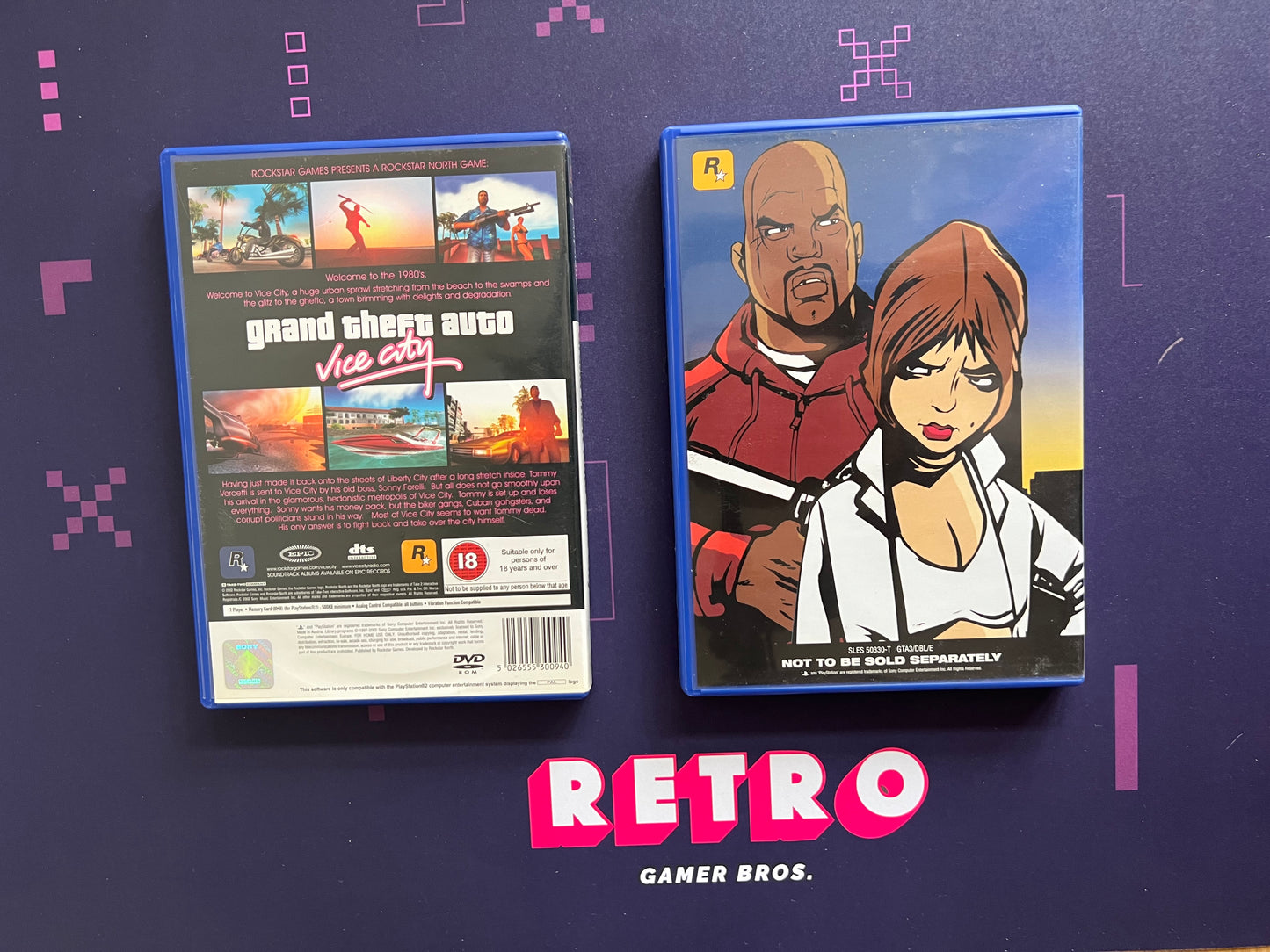 Grand Theft Auto Double Pack - PS2 Game