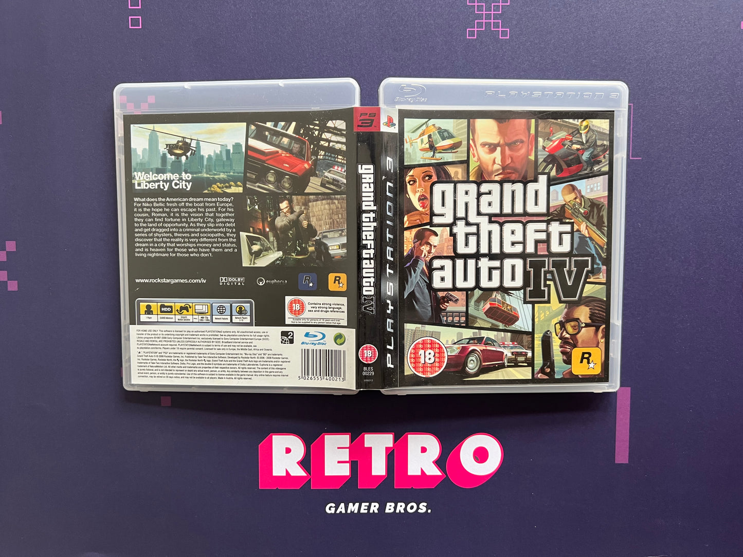 Grand Theft Auto IV - PS3 Game