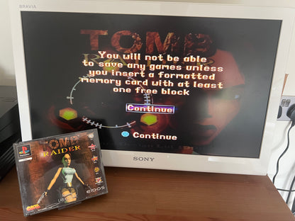Tomb Raider - PS1 Game