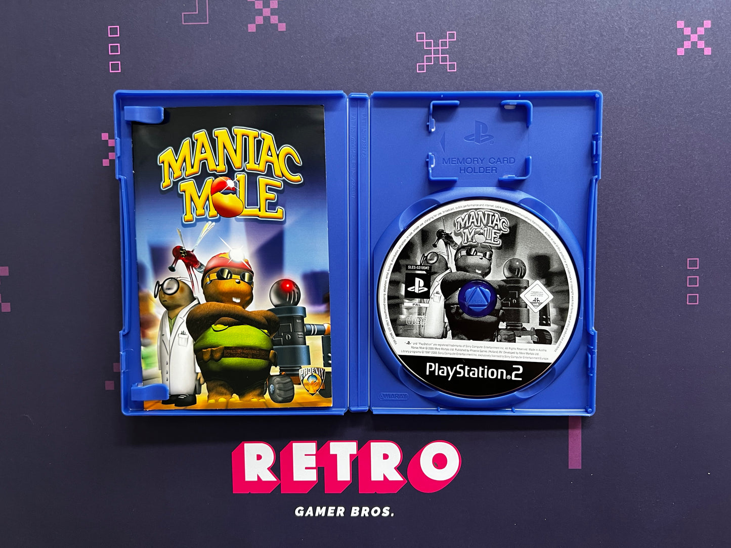 Maniac Mole - PS2 Game