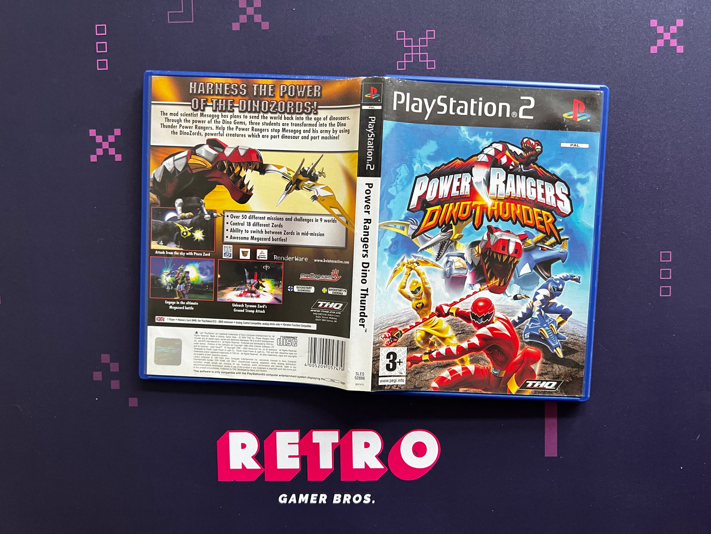 Power Rangers DinoThunder - PS2 Game