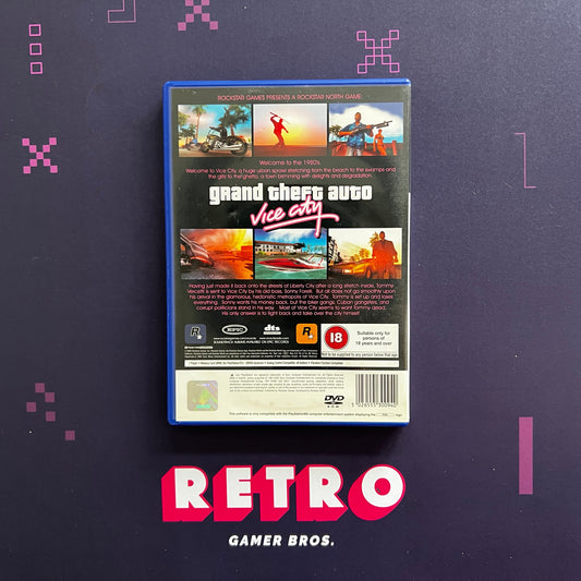 Grand Theft Auto: Vice City - PS2 Game