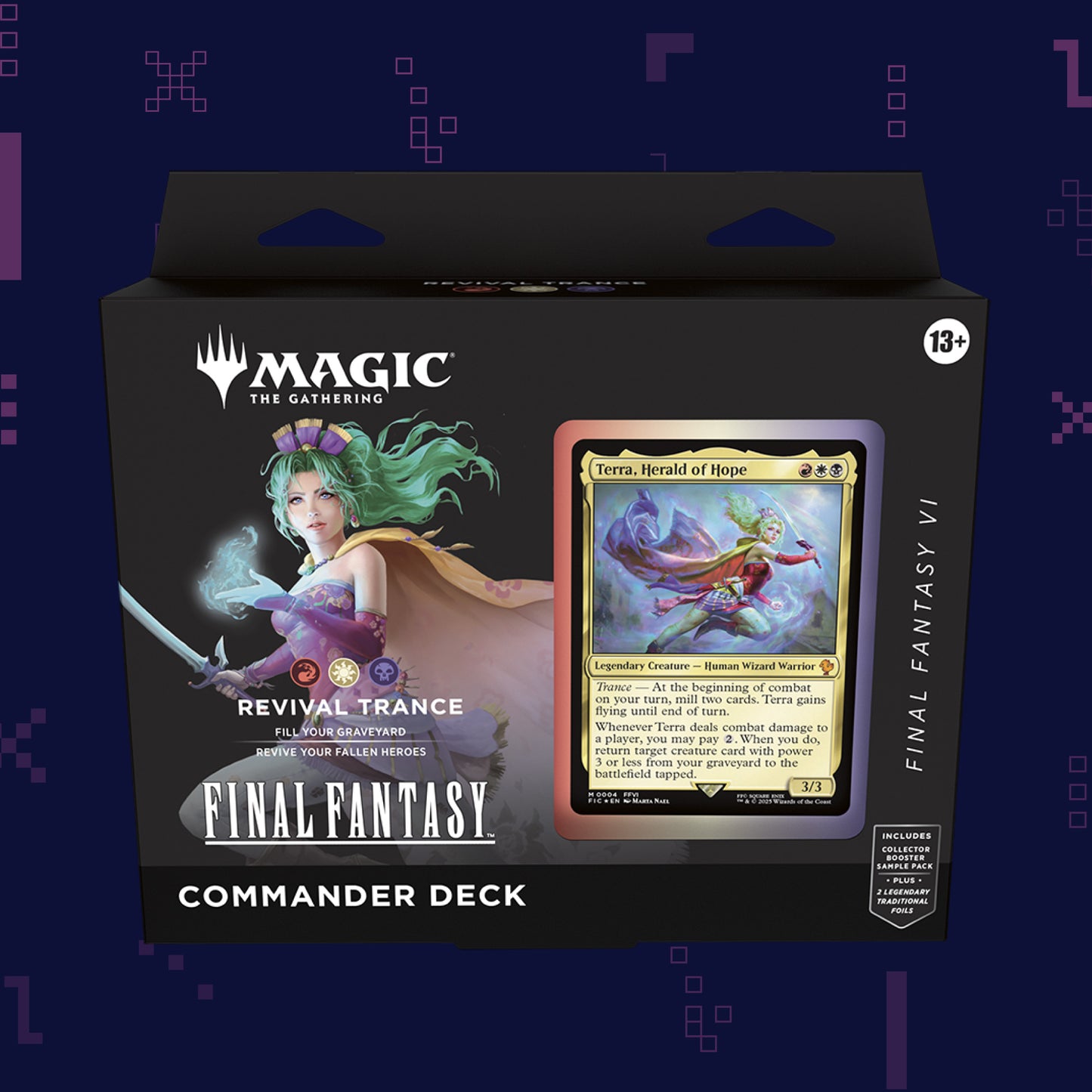 Magic: The Gathering - Final Fantasy Commander Deck - Revival Trance