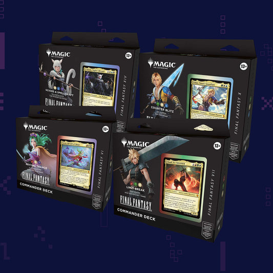 Magic: The Gathering - Final Fantasy Commander Decks (4 Count)