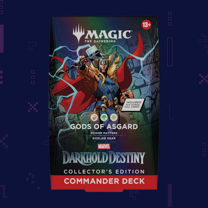 Magic: The Gathering - Marvel Darkhold Destiny Collector Commander Deck - Gods of Asgard