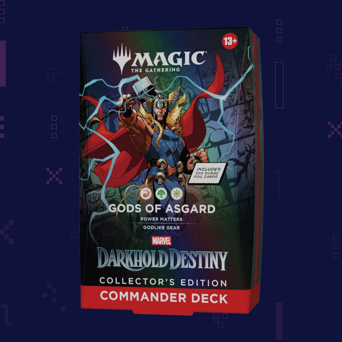 Magic: The Gathering - Marvel Darkhold Destiny Collector Commander Deck - Gods of Asgard
